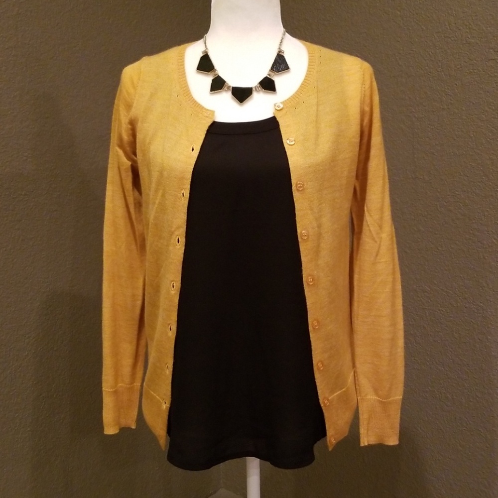 The Limited Marigold Button Down Cardigan XS